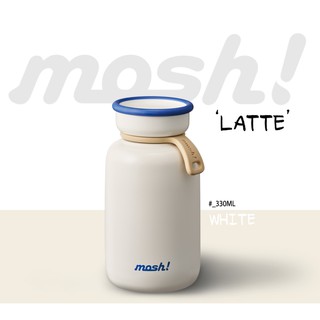♡CreateBUBU♡ Mosh Insulated Latte Tumbler 330ml White/Ivory/Pink/Sky/Red/Yellow (1)