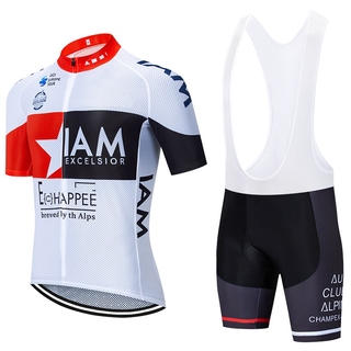 New 2021 TEAM I AM Cycling jersey 20D bike pants suit mens summer quick dry pro BICYCLING shirts Maillot Culotte wear