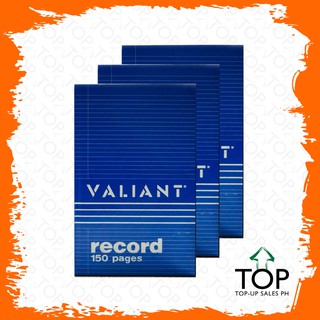 Valiant Record Book (150 / 200 / 300 / 500 pages)