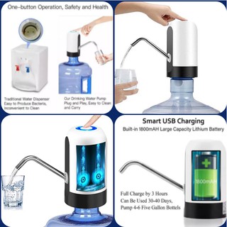 MINI999 Automatic Water Electric Dispenser Wireless intelligent pump for bottled water