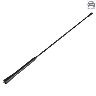 【Local Stock】Universal 12V Car Roof Antenna Mast Stereo Radio FM AM Amplified Booster Antenna 16"