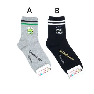 ICONIC SOCKS - kerokerokeroppi, bad badtz-maru - Korean Socks