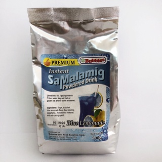 Blue Lemonade SaMalamig Juice Powder Drink 500 grams for 7 liters [Bubbles Best Food]