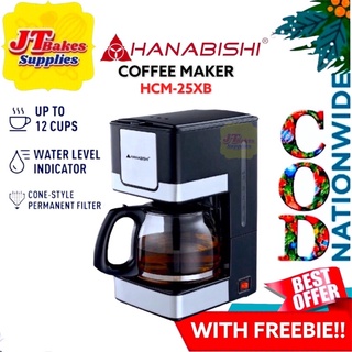 Hanabishi HCM 25XB Coffee Maker machine Hcm-25xb with Fr