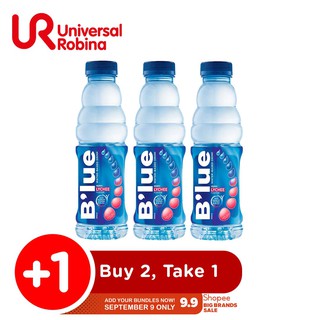 B'Lue Water-Based Drink Lychee (500Ml) 3 Bottles (1)