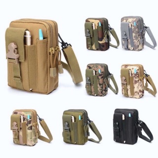 TACTICAL MOLLE POUCH WITH STRAP/Waist pack #YB-1