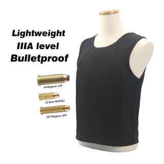 New Bulletproof Vest IIIA level Ultra-comfortable Lightweight Concealed Hidden Inside Wear Soft Ant0