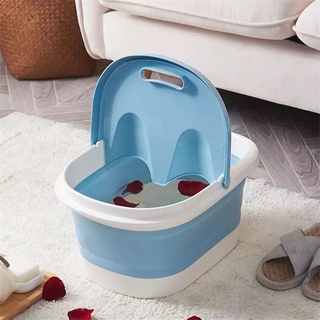 ✓๑Foldable Foot Bath Foot Spa Soak Massage Bucket Tub Washbasin Portable Foot SPA Chinese Health Car