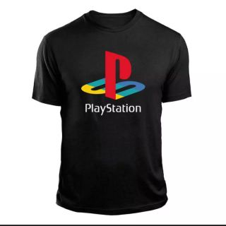 ACTUAL PICTURE POSTED!! PLAYSTATION LOGO SHIRT FOR KIDS/ADULT (AMERICAN SIZE)