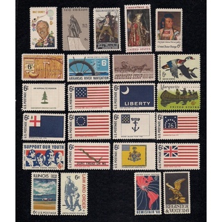 United States 1968 Yearbook Full Set Foreign Commemorative Stamps 25Brand New