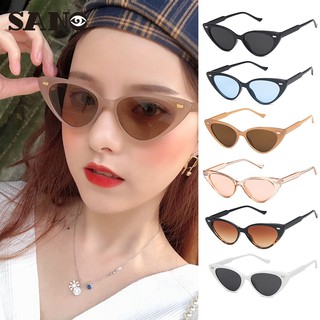 【Cash on delivery】New Small Frame Cat Eye Ulzzang Sunglasses Retro Vintage Women