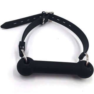 ✲Confidential delivery BDSM Bondage Full Silicone Open Mouth Bit Gag, Horse Pony Roleplay Gags ,Adul