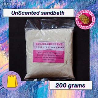 ✻✽☌BUMBLEBEE LINE UNSCENTED SAND BATH AND SCENTED SAND BATH FOR HAMSTER