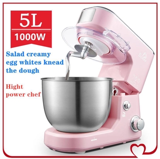【NEW】5 L dough mixer household automatic dough kneading machine small cream chef machine egg beater