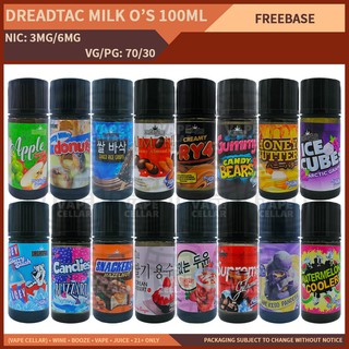 relxpod vapee-cigarette❉✆Dreadtac Milk O 100ML (3MG, 6MG) | Vape Juice E Liquids