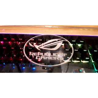 ASUS ROG ACRYLIC KEYBOARD AND MOUSE COVER ASUS ROG COVER