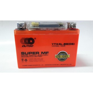 OutDo YTX-4L-BS(DS) Gel Type Motorcycle battery
