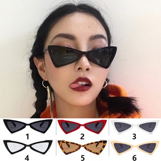 Fashion Triangle Cat Eye Small Sunglasses UV Protection (1)