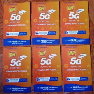 ✹✺☸SIM CARD TNT 5G /Smart 5G Tm 5g/Globe 5G Fresh sim 2023Expires！！！