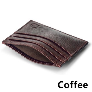 Men's Womens Real Leather Small Id Credit Card Wallet Pocket (5)