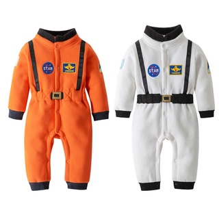 ❧Baby Boys Astronaut Cosplay Costume Space Suit Rompers Toddler Infant Halloween Christmas Birthday Party