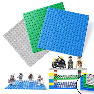 Duplo Brick Solid Plate Kids Toys Compatible LEGO Duplo Baseplate 256 Dots 16*16