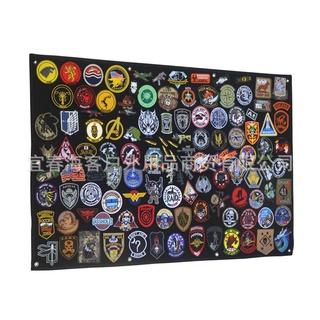 【spot goods】❅♈✜Military Patches Storage Display Board Collection Armband Finishing Cloth Badge Post