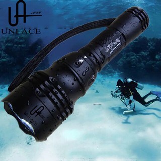 Scuba Diving LED Waterproof Rechargeable Flashlight(GD34)