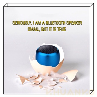 Bluetooth speaker wireless travel audio outdoor tiny size mini speakers smart subwoofer Music Player (3)