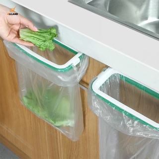 Kitchen Garbage Bag Holder/ Cupboard Door Back Hanging Trash Rack/ Hanging Cabinet Trash Rack (1)