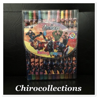 Avengers Twistable Crayons 12 Colors