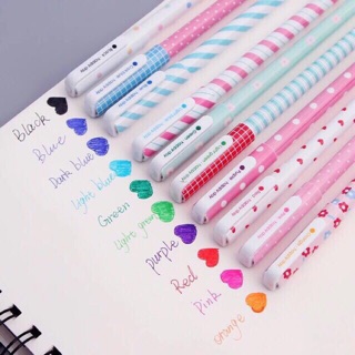 ⭐ Happy Day Pen 10 In 1 Color Pen Set 10 Colors Per Set BT21
