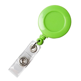 Key Ring Retractable Pull Chain Clip ID Holder Badge Reel (8)