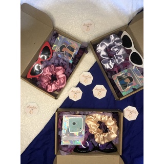 set A aesthetic Scrunchies Bundle (gift set) (1)