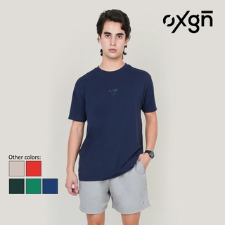 OXGN Generations Logo Easy Fit T-Shirt With Special Print For Men (Blue / Tan / Red / Dark Green)