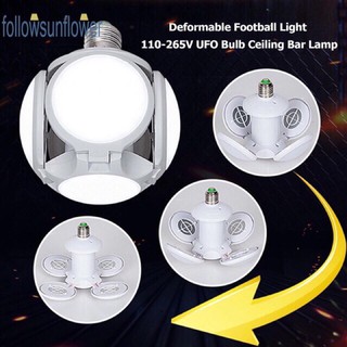 foldable football ufo E27 40W LED 360 degrees light bulb