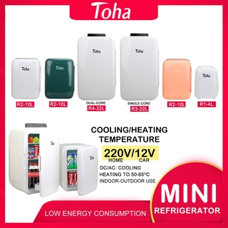 Home Appliances❏Toha Mini Refrigerators 220V/12V House and Car Mini Refrigerator 4L/10L/22L Refriger