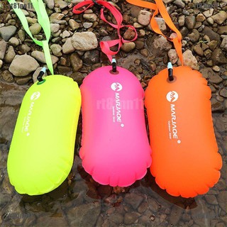 【COD•rtnn】1PC PVC Swimming Buoy Safety Air Dry Tow Bag Float Inflatable Signal