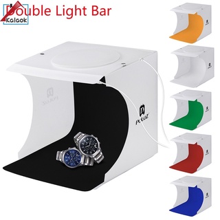 bulbpropsbox卐Double LED Light Room Photo Studio Photography Lighting Tent Backdrop Cub