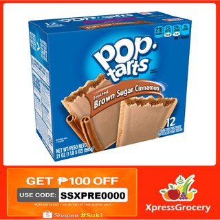 KELLOGG'S Pop Tarts Frosted Brown Sugar Cinnamon