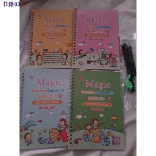 Children Books❇4 Book/Set Kids Calligraphy Copybook Sank Magic Practice Early Learning Writing Lette (3)