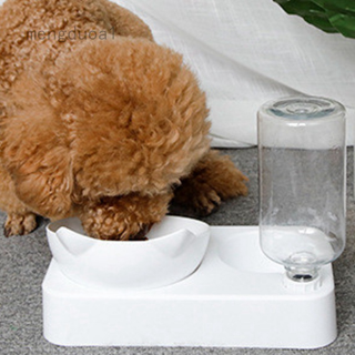 Automatic Pets Supplies Feeder Food Water Dispenser Detachable Cats Dogs Puppy Feeding Machine Bowl Pet Drinking Fountain Novelty (1)