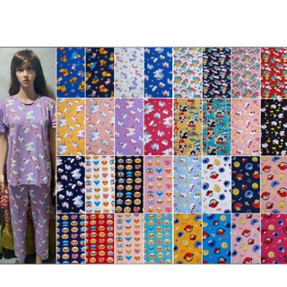 10pcs bundle Adult Tshirt Pajama Terno (bundle of 10pcs)
