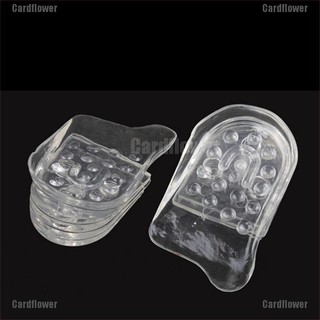 Cardflower 1Pair 5 Layers Taller Insole Silicone Gel Inserts Lift Height Increase Shoe Pads