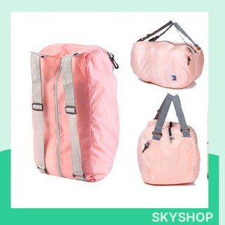 3 Ways Foldable Bag Pack (peach)