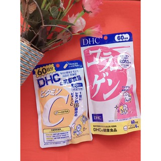 Best Combo Pair DHC Collagen+DHc Vit C 60days
