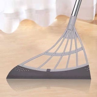 ▦Magic broom mop wiper sweep the floor sweep hair bathroom wipe broom wipe splicing