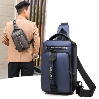 SURFGEAR #W6510 Fashion Waterproof Crossbody Bags Mens Backpack Handbag