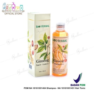 Ginseng SHAMPOO & HAIR TONIC BPOM BIO Package