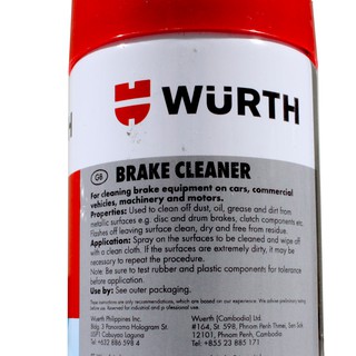 Wurth WR-0890-1087 Brake Cleaner 500ML (3)